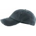 Ponycap Messy High Bun Ponytail Adjustable Solid Cotton Washed Baseball Cap Hat  eb-76345243